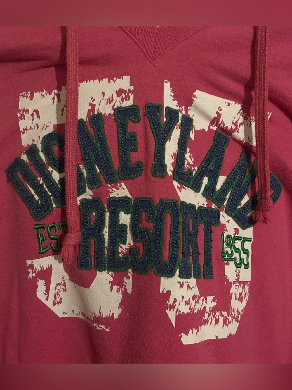 Vintage Disneyland Pink Hoodie